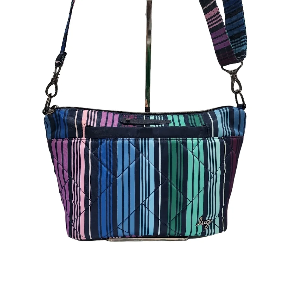 LUG FLARE CROSSBODY WITH MATCHING ZIP AROUND WALLET